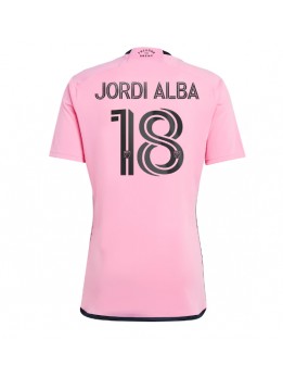 Inter Miami Jordi Alba #18 Heimtrikot 2024-25 Kurzarm